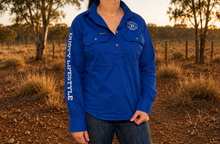 Load image into Gallery viewer, LADIES TEAM WORKSHIRT | DEEP BLUE