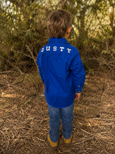 Load image into Gallery viewer, KIDS TEAM WORKSHIRT | DEEP BLUE