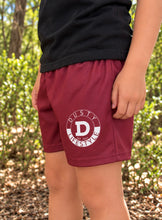 Load image into Gallery viewer, FOOTY SHORTS | KIDS | MAROON WINDMILL