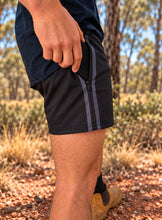 Load image into Gallery viewer, FOOTY SHORTS | BLACK TRUCK