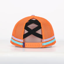 Load image into Gallery viewer, HAT | TRUCKER | PONYTAIL ORANGE