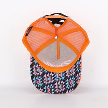 Load image into Gallery viewer, HAT | TRUCKER | PONYTAIL ORANGE