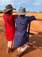 Load image into Gallery viewer, LADIES DRESS | MERLOT RED