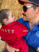 Load image into Gallery viewer, KIDS TEAM WORKSHIRT | MERLOT RED