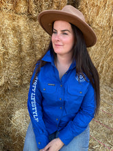 Load image into Gallery viewer, LADIES TEAM WORKSHIRT | DEEP BLUE