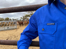 Load image into Gallery viewer, MENS WORKSHIRT | DEEP BLUE