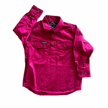 Load image into Gallery viewer, KIDS WORKSHIRT | BERRY