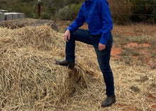 Load image into Gallery viewer, MENS WORKSHIRT | DEEP BLUE