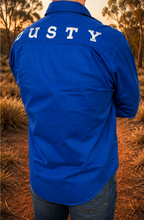 Load image into Gallery viewer, MENS TEAM WORKSHIRT | DEEP BLUE
