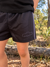 Load image into Gallery viewer, FOOTY SHORTS | KIDS | BLACK TRUCK
