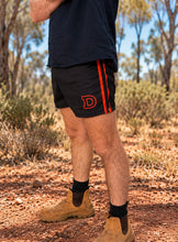 Load image into Gallery viewer, FOOTY SHORTS | ORANGE 'D'
