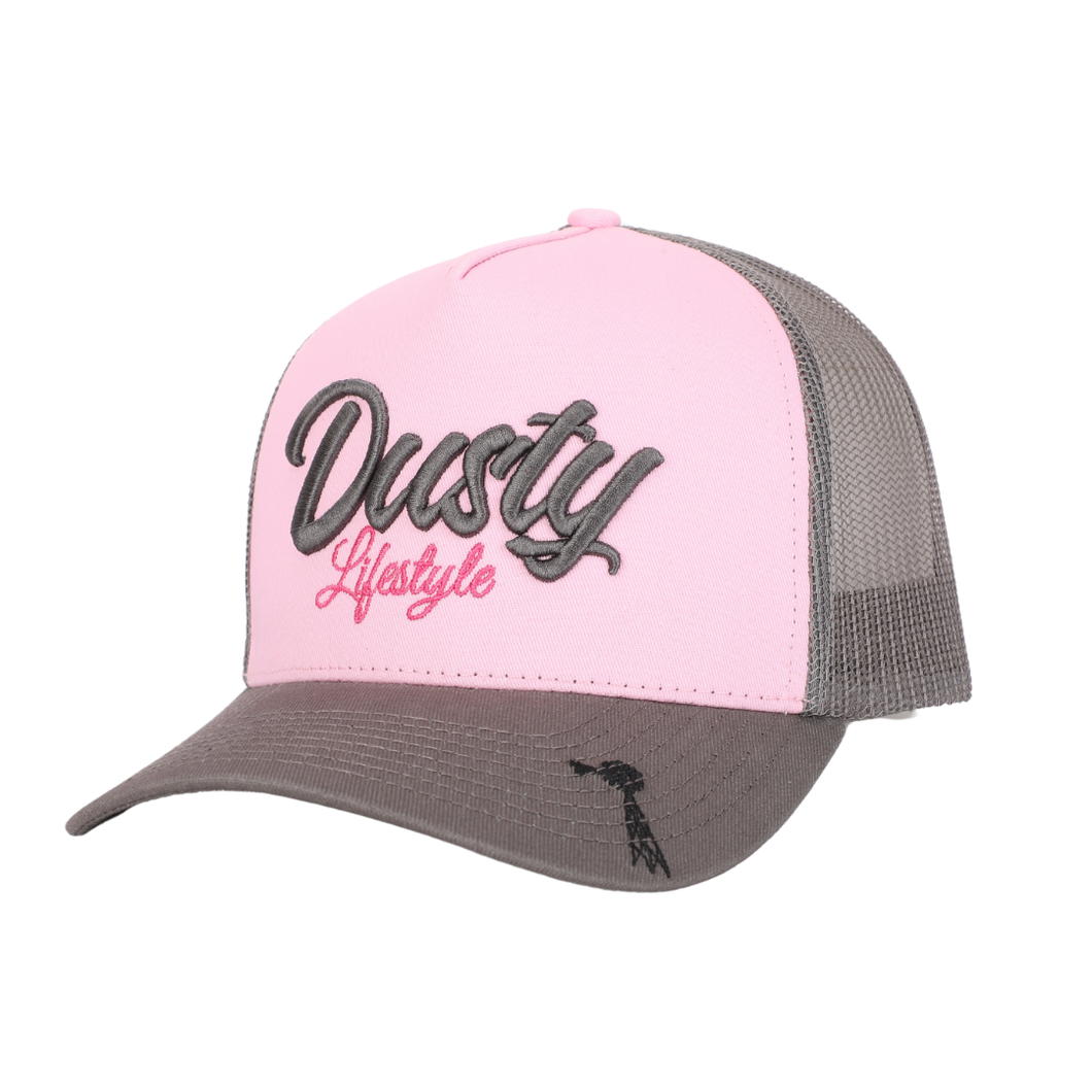 HAT | TRUCKER | Pink/Grey
