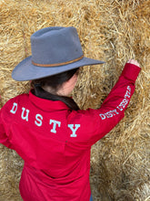 Load image into Gallery viewer, LADIES TEAM WORKSHIRT | MERLOT RED

