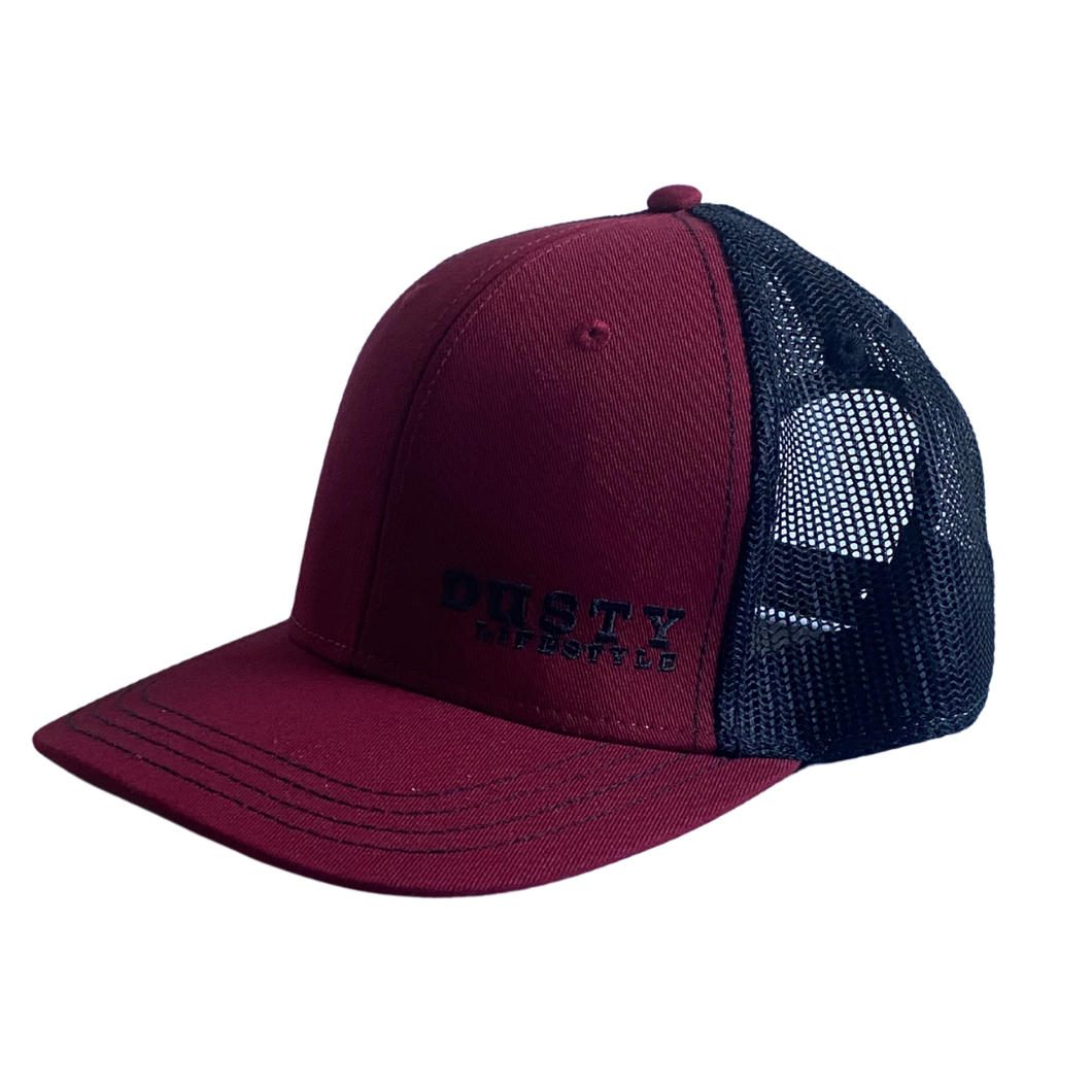 HAT | Black/Maroon